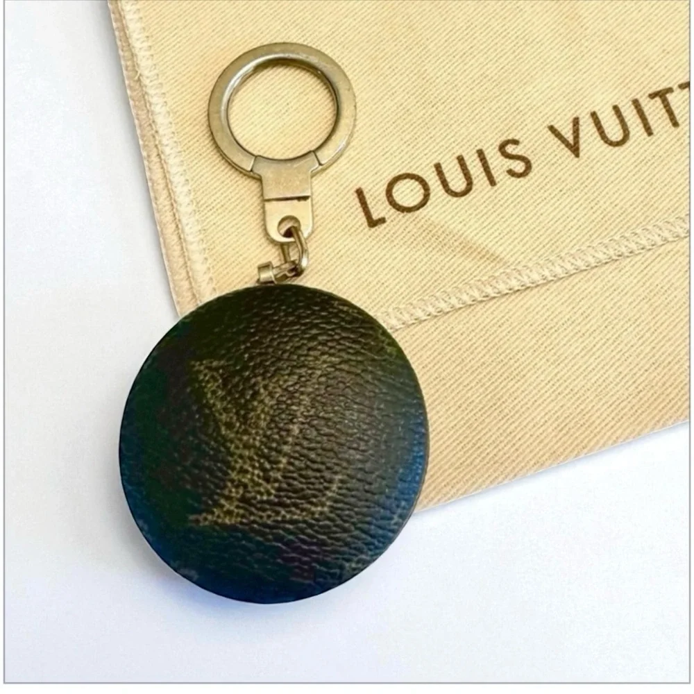 Louis Vuitton Black and Gold Key Holder